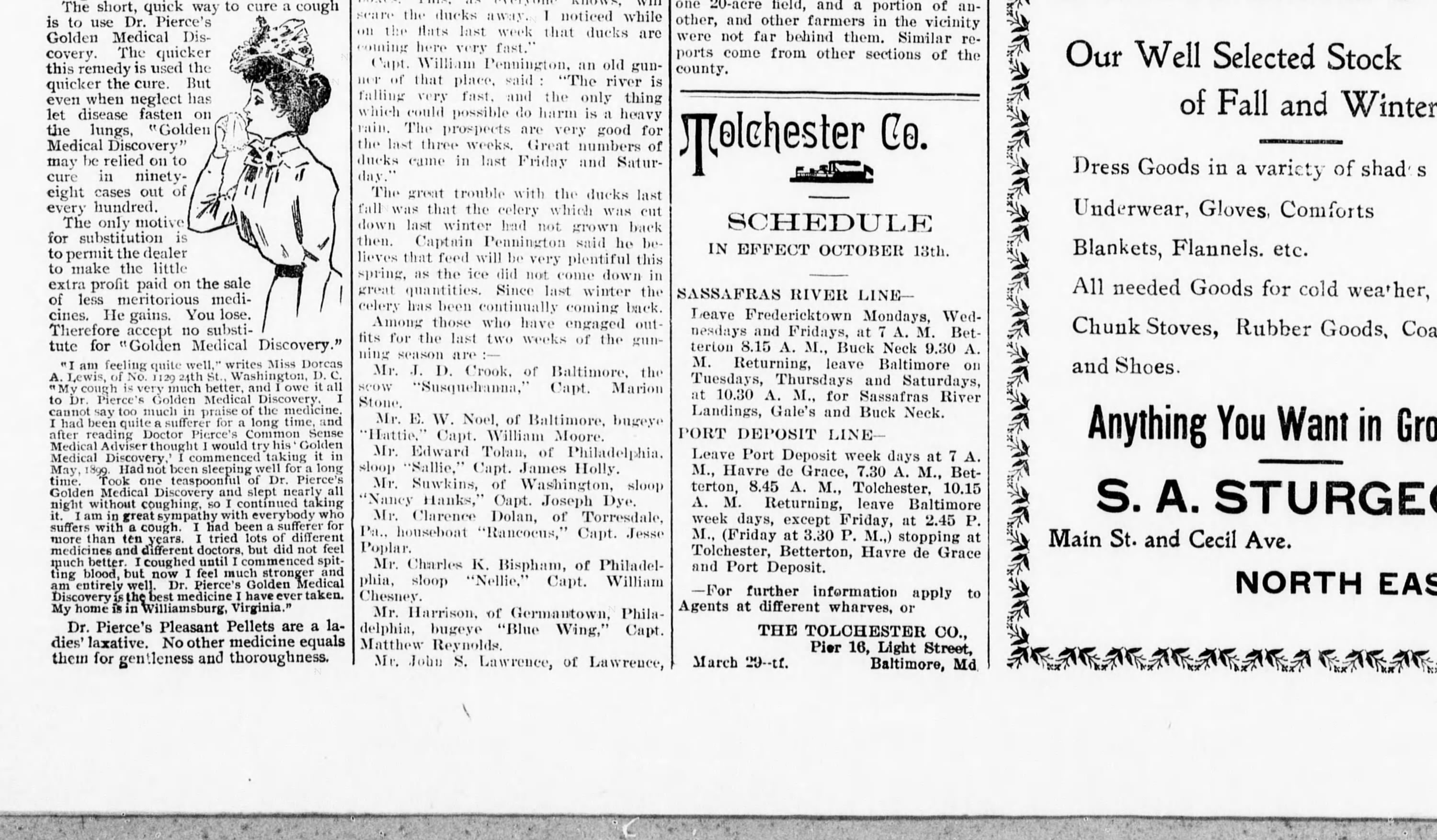 Blue Wing newspaper article